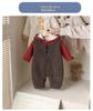 Winter Baby Two-Piece Set: Cute Newborn Girl Romper & Stylish Outwear