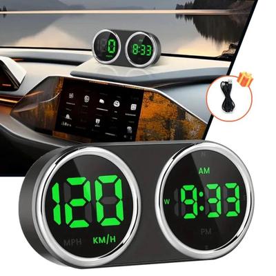 Auto Head-up GPS Digitální Rychloměr Hodiny GPS HUD Alarm Překročení Rychlosti KM/H MPH Měřič Rychlosti 7 Barev Pro Všechna Auta Plug And Play Auto Příslušenství