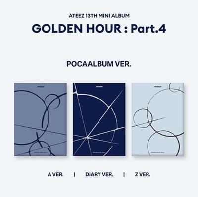[PREVENTA] ATEEZ 10º Mini Álbum HORA DORADA : Parte 4 POCAALBUM Set y Versiones Individuales