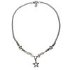 Y2k Star Pendant Necklace With Alloy Geometric Charm For Fashion Women