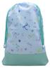 Gym Bag for Drawstring Travel Pouch with Suitable for Elementary and Made In Includes Name and Dove Sizes BL and L [miwaki] Girls, Gusset, School,