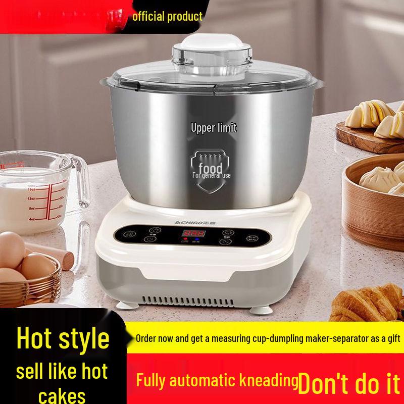 Multifunctional Automatic Dough Mixer and Kneader for Home Use