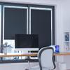 Retractable Titanium Silver Sunshade: No-Drill Full Blackout Car Curtain