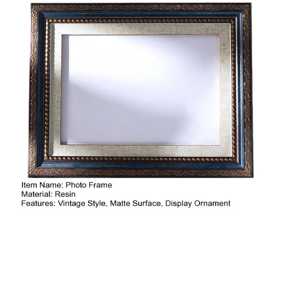 Vintage Photo Frame, Art Mat Picture Frame for Tabletop Display & Wall Mount, Decorative Frame for Studio Portrait Photos