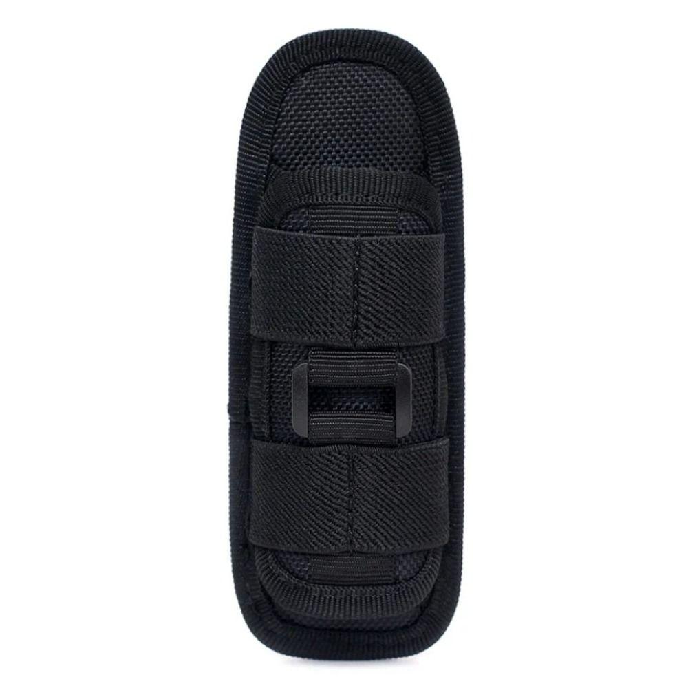 Nylon Outdoor Flashlight Cover 360 Degrees Rotatable Torch Case Portable Molle Flashlight Pouch