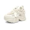 Thick-soled inner heightening dad shoes women's versatile breathable casual women's shoes 2025 spring and summer sports shoes children's high value