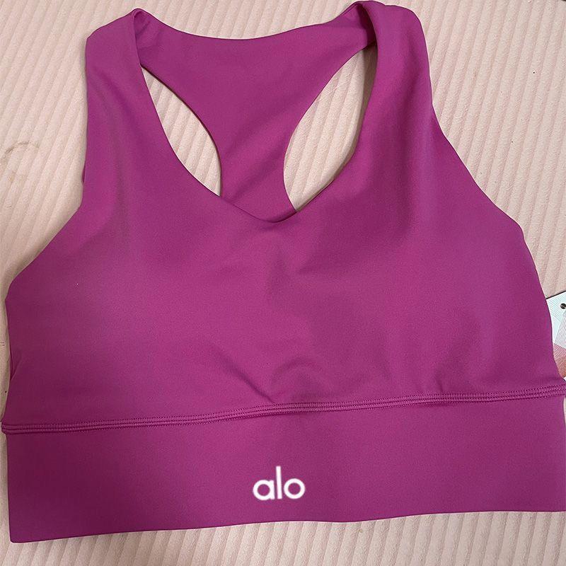 Women's Medium-High Intensity Running Sports Bra with Chest Pads