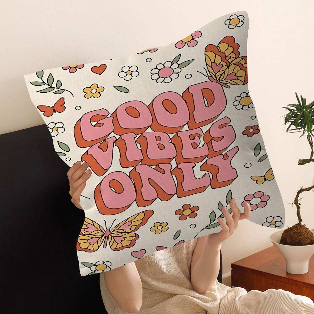 More Amor Por Favor Cushion Cover Inches Farmhouse Decor Home Throw Pillow Covers For Couch Decorations