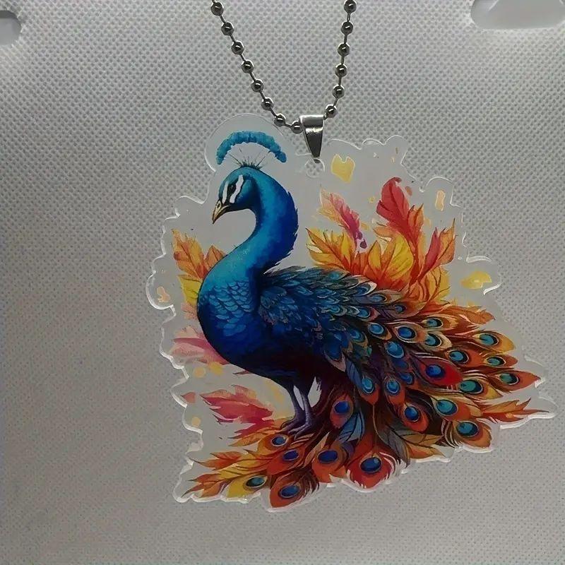 Acrylic Fun 2d Decorative Pendant For Car Rearview Mirror Charming Interior Accessory