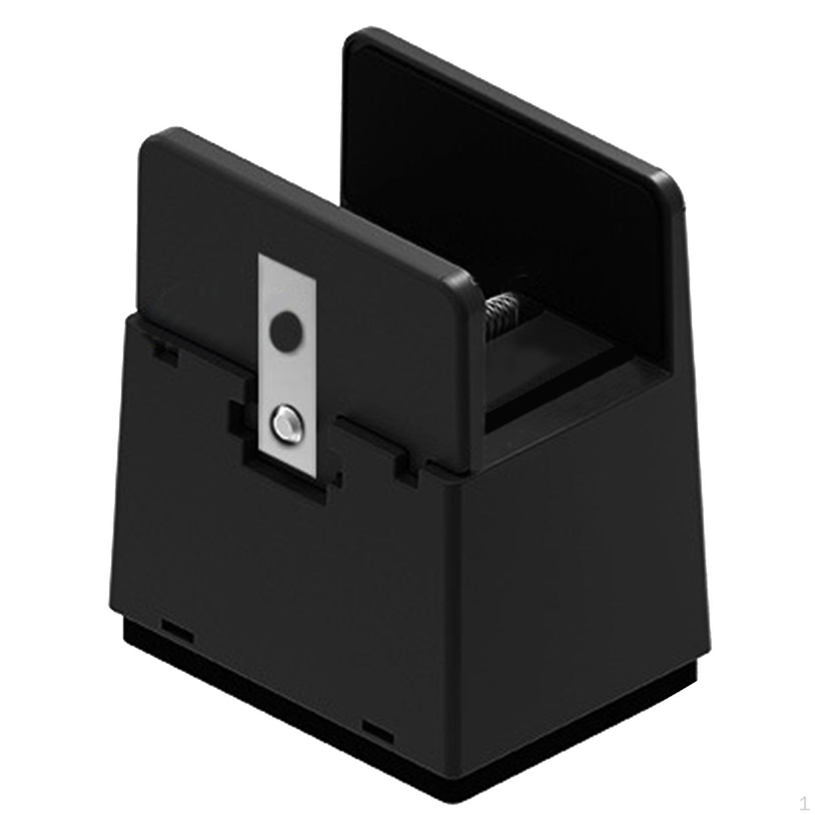 2 шт. Регулируемая по ширине Мебель для кровати с винтовым зажимом Подъемная подставка для ножки дивана Полка чёрный