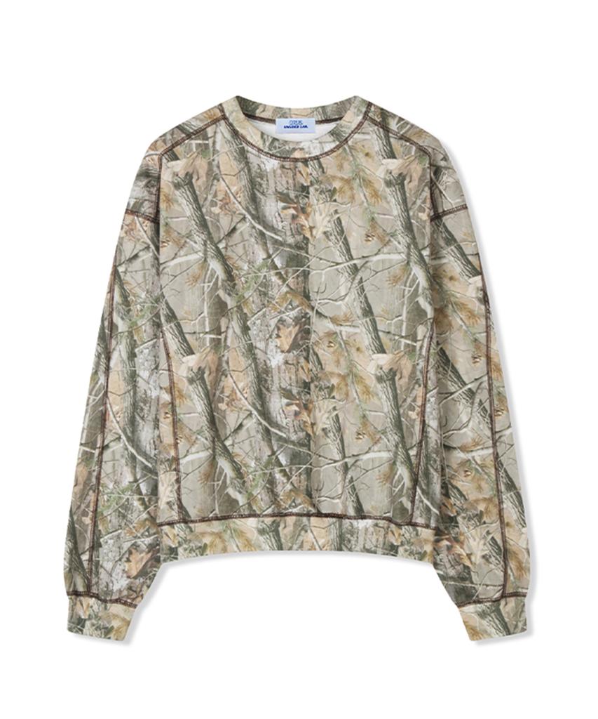 Eonyujeulaeb Tree Graphic Long Sleeve [Beige]