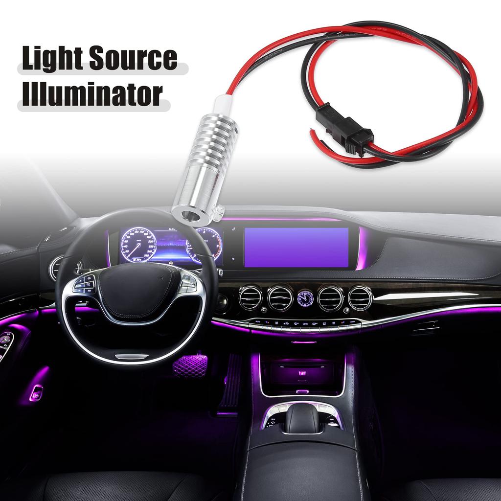 ACROPIX Lichtquelle Leuchte für DIY Auto 6mm 2W LED Aluminium Weiß 1 Stück