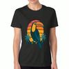 Tropical Toucan Bird Wounisex Cotton T Shirt, Premium Cotton Graphic Print, Durable, Relaxed Fit Fashionable Tee, Tropical Rainforest Jungle Parrot Lo