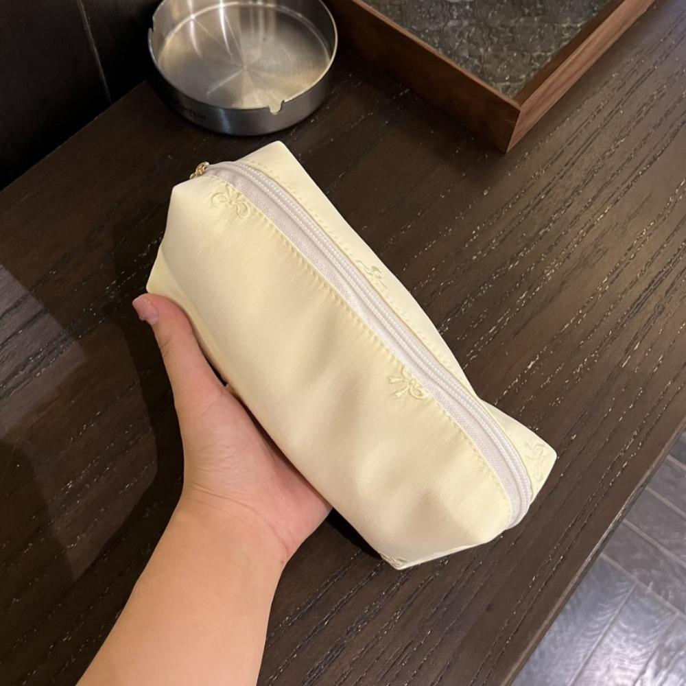 

Пенал большой вместимости портативный многофункциональный сумка для хранения новый пенал обратно в школу жёлтый