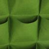 12 Pockets Hanging Wall Planter Bag Degradable Vertical Greening Planter  Outdoor Gardening