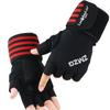 Fitness gloves, sports long wrist guards, anti-cocooning and non-slip half finger