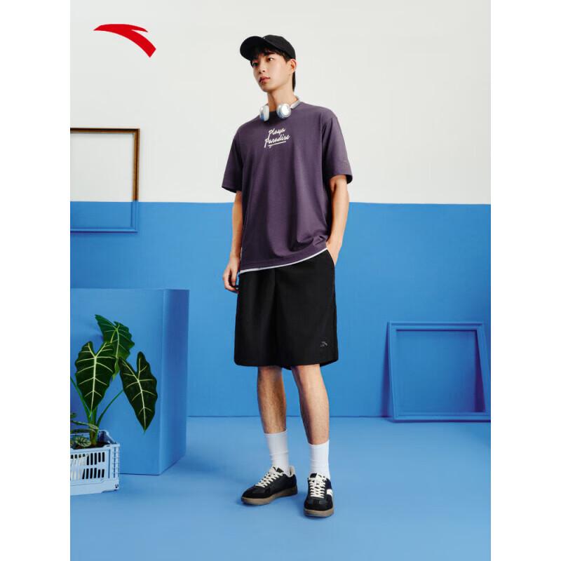 ANTA Men s Ice-Skin Water-Repellent Breathable Shorts L