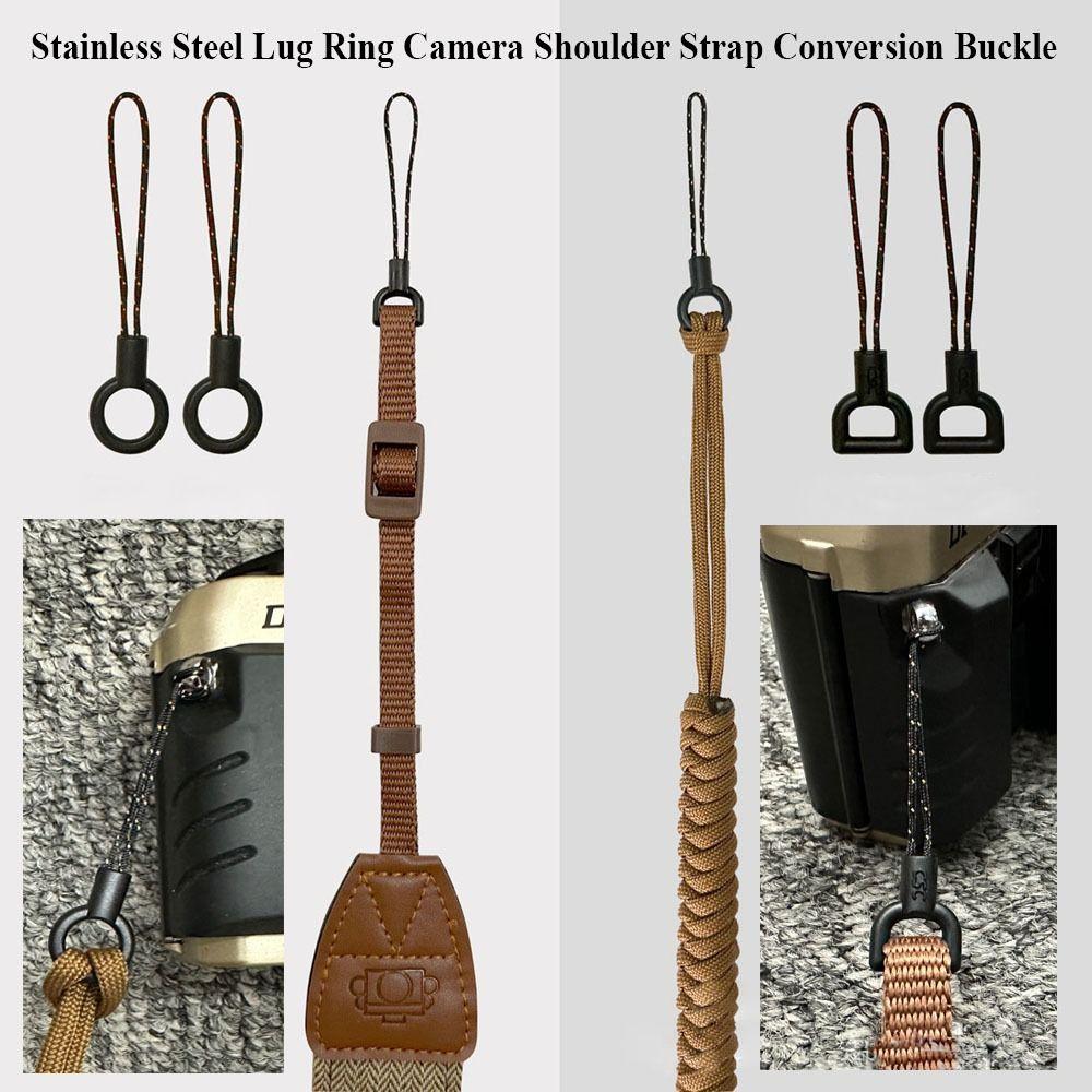 

Плечевой ремень для камеры из нержавеющей стали, 8 стилей, пряжка для беззеркальных аксессуаров, аксессуары 1