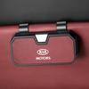 Fashion Car Sunglasses Case Multifunctional Storage Box Goatskin Glasses Case For Kia Rio Sportage Ceed Cerato Sorento K2 K3 K4