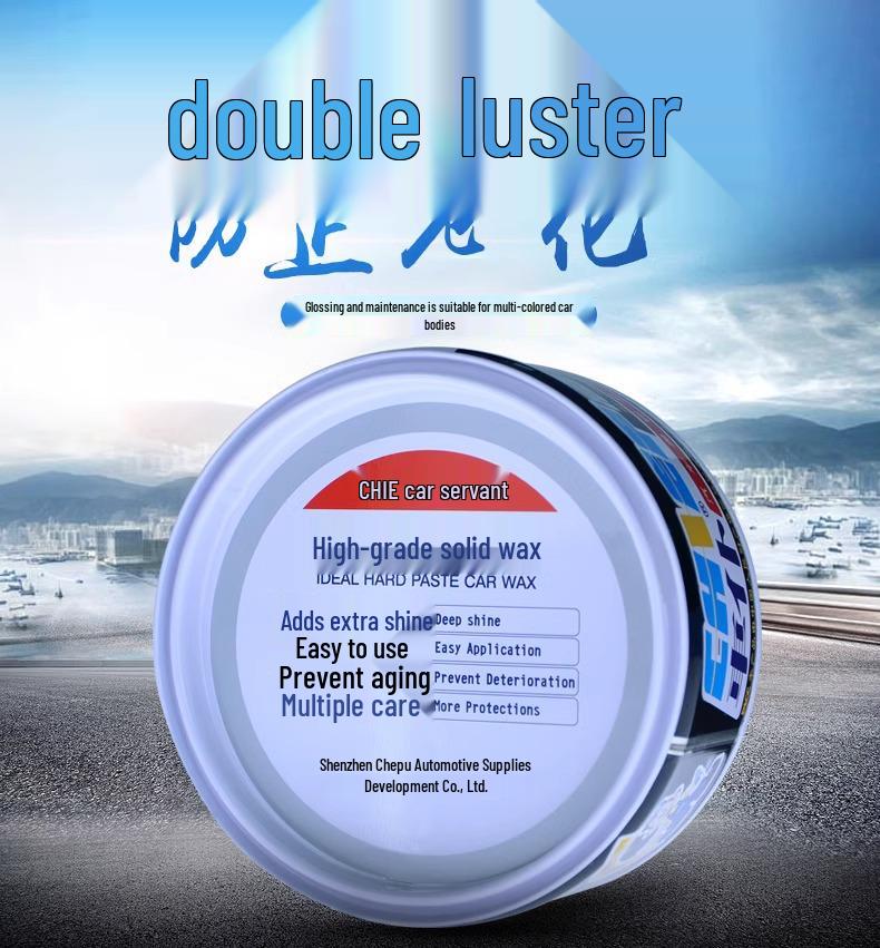 Carplan Advanced Solid Wax: Black & White Car Polish for Maintenance and Shine