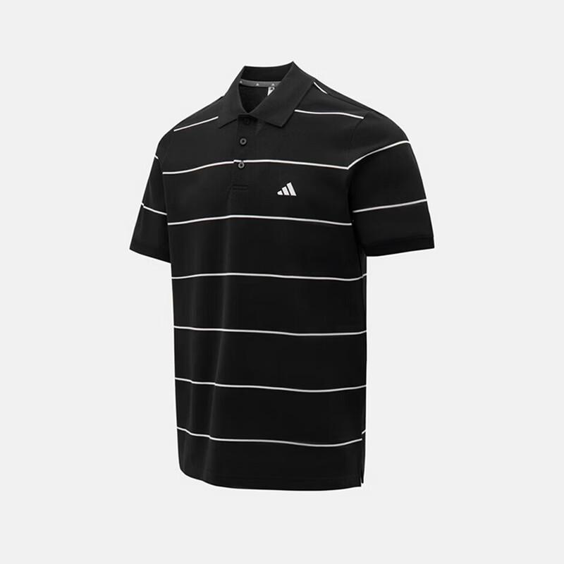 Adidas Men s Pique Stripe Polo Shirt A/S