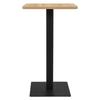 VidaXL Bistro Table Oak Color 70x70x107 Cm 321928