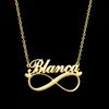 Atoztide Custom Name Necklace for Women Bottom Heart Crown Stainless Steel Jewelry Choker Chain Personalized Birthday Gift