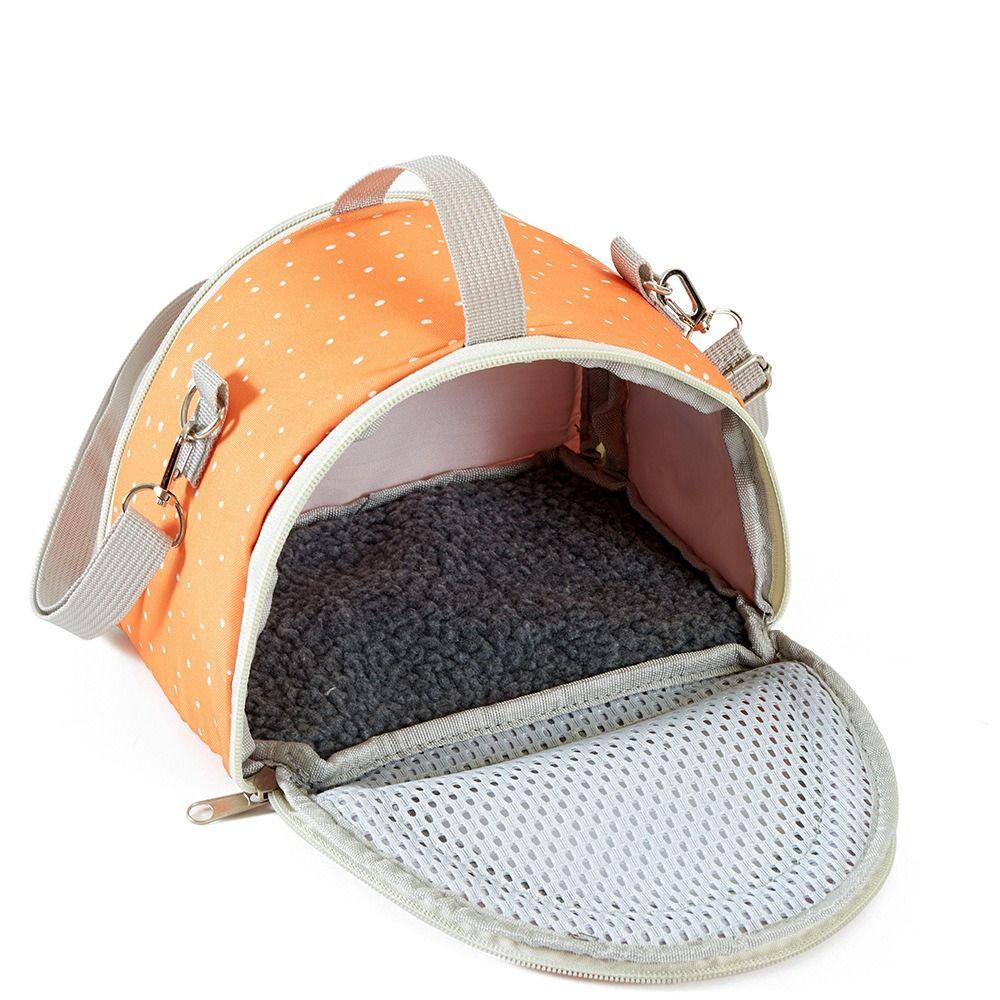 Atmungsaktive Tragbare Kleintierträger Bequemer Hamsterrucksack Haustiertragebeutel Hamster