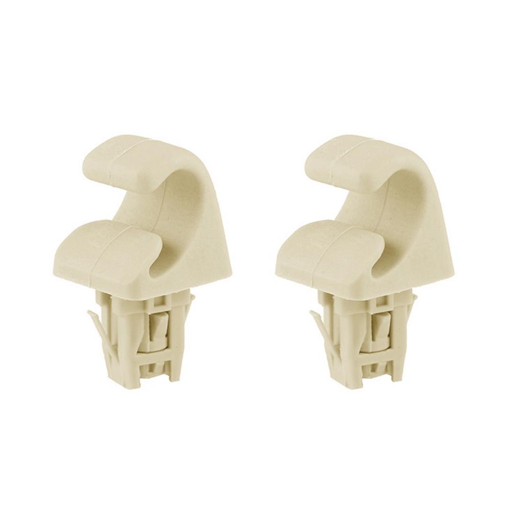 1 paar Sonnenblende Clip Haken Halterung Retainer Innen Trim Fastener Clip für Camry Corolla Matrix Prius RAV4 74348-33040
