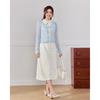 IEF Aiyifu Plus Size New Chinese Style Elegant Commuter Long Dress Set