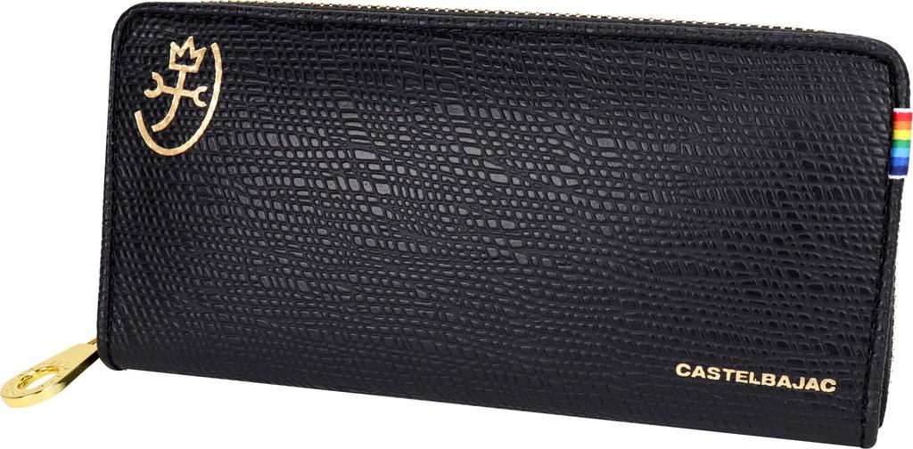 Castelbajac CASTEL-79615 CASTEL-079615 Rainbow Long Wallet (1. Black (01) black)