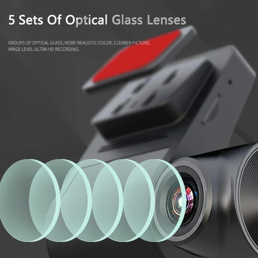 HD Recording Car DVR APP Control Video Recorder Portable HD Camera  Driving Recording