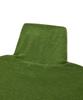 FALLETT Wool Tencel Turtleneck Long Sleeve Green