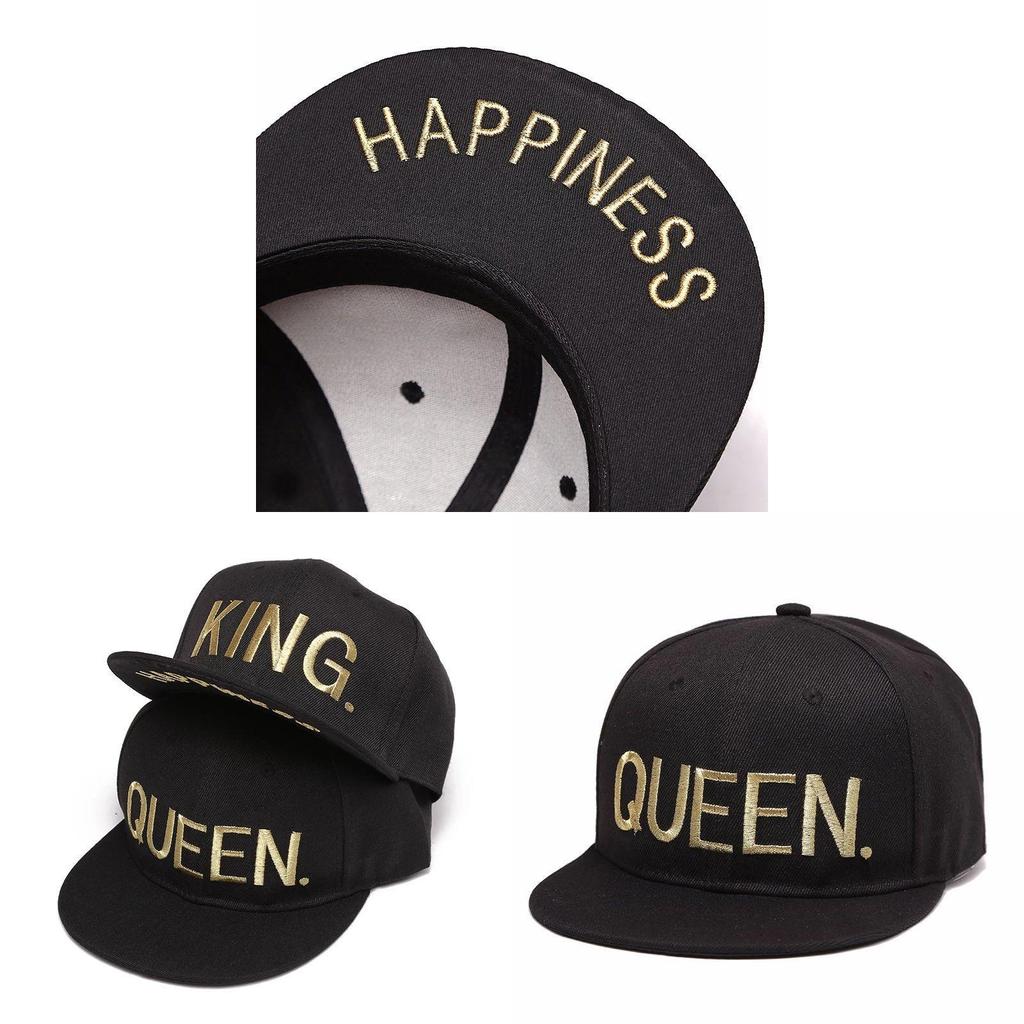 Kingqueen Embroidered Baseball Cap With Adjustable Fit For Streetwear Fans