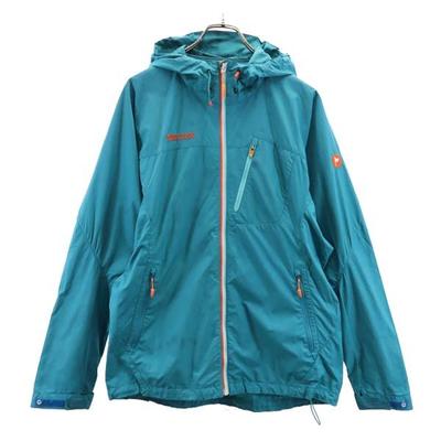 Outdoors Long Sleeve Zip Hoodie XL Blue Logo Men's Used