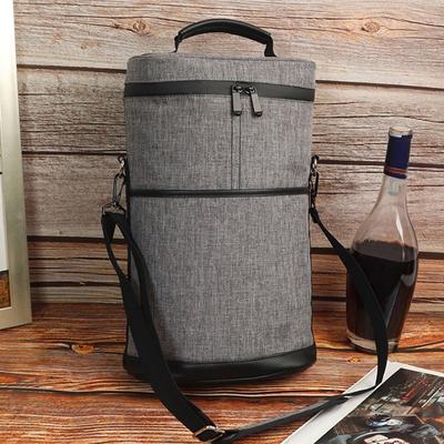 Multifunctional Wine Chiller Bag with Reinforced Handle And Thick Insulation For Carriers Family Outdoor