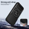 KEYSION Magnetic Phone Case for Realme GT 8 Pro Slide Camera Lens Protection Upright Kickstand 360° Ring Shockproof Back Cover