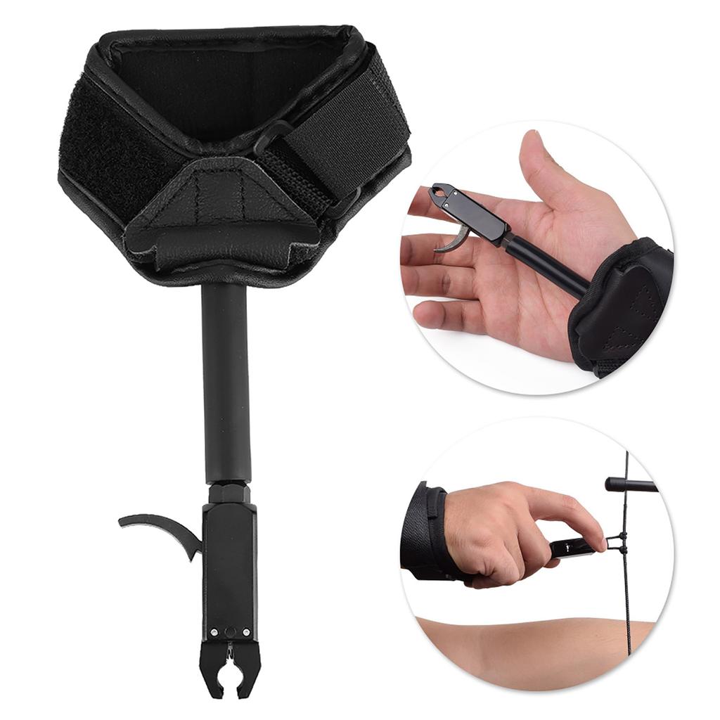 Tragbarer Bogen Metall Langlebig Jagd Bogenschießen Pfeilablass für Compoundbogen