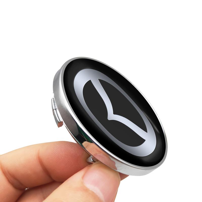 4 ks 60MM středová krytka náboje kola auta Příslušenství pro auta Pro Mazda 3 6 CX5 2 CX3 CX9 MX5 RX8 Axela Demio MS CX5 2 Axela Demio Atenza MS GJI GH BK MP