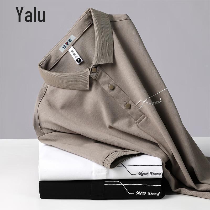 Мужская дышащая вышитая рубашка-поло Yalu XL