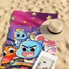 Cartone animato The Amazing W-World of G-Gumball Asciugamano Morbido Piscina Regalo Per Viaggio Palestra Doccia Campeggio Asciugatura Rapida Sportivo Grandi Asciugamani da Spiaggia