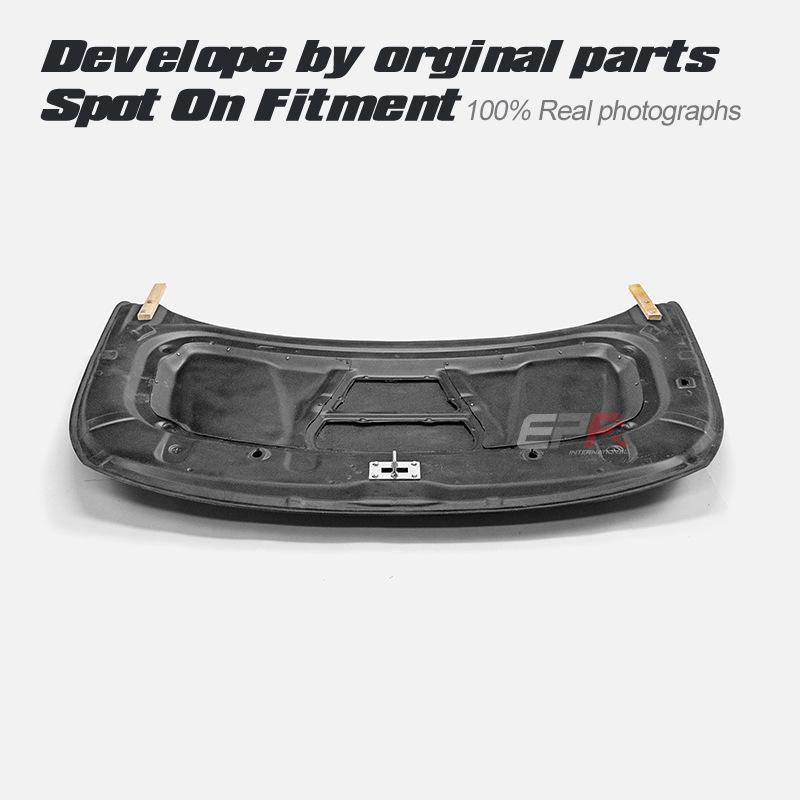 Modern I30N Carbon Fiber AM Style Front Hood Engine Cover Replacement 16-24.