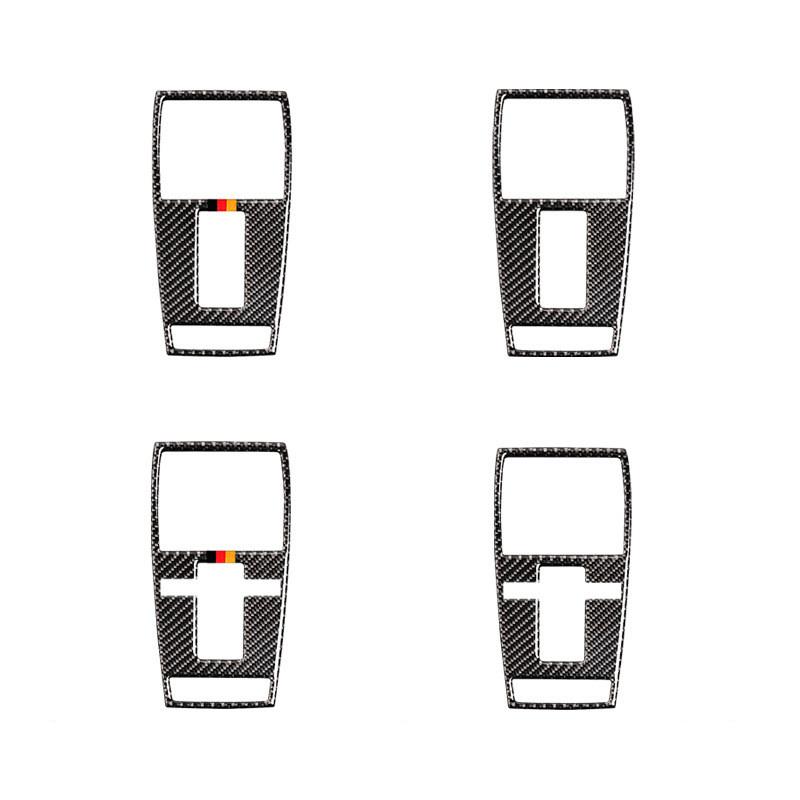 Fit For Mercedes Benz C Class W204 E Class W212 Accessories Carbon Fiber Car Interior Reading Light Cover Trim
