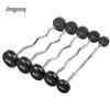 Jingyong Fixed Rubber-Coated Barbell