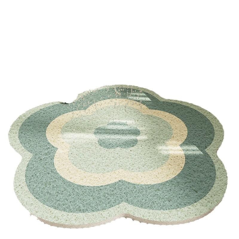 Flower Shaped Bathroom Anti Slip Floor Mat Shower Room Anti Slip Foot Mat Bathroom Floor Mat