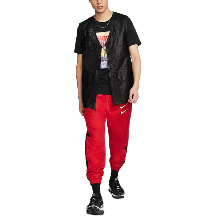 Nike T Shirts Men's Crew Neck Moderate Straight Fit CT6885-010
