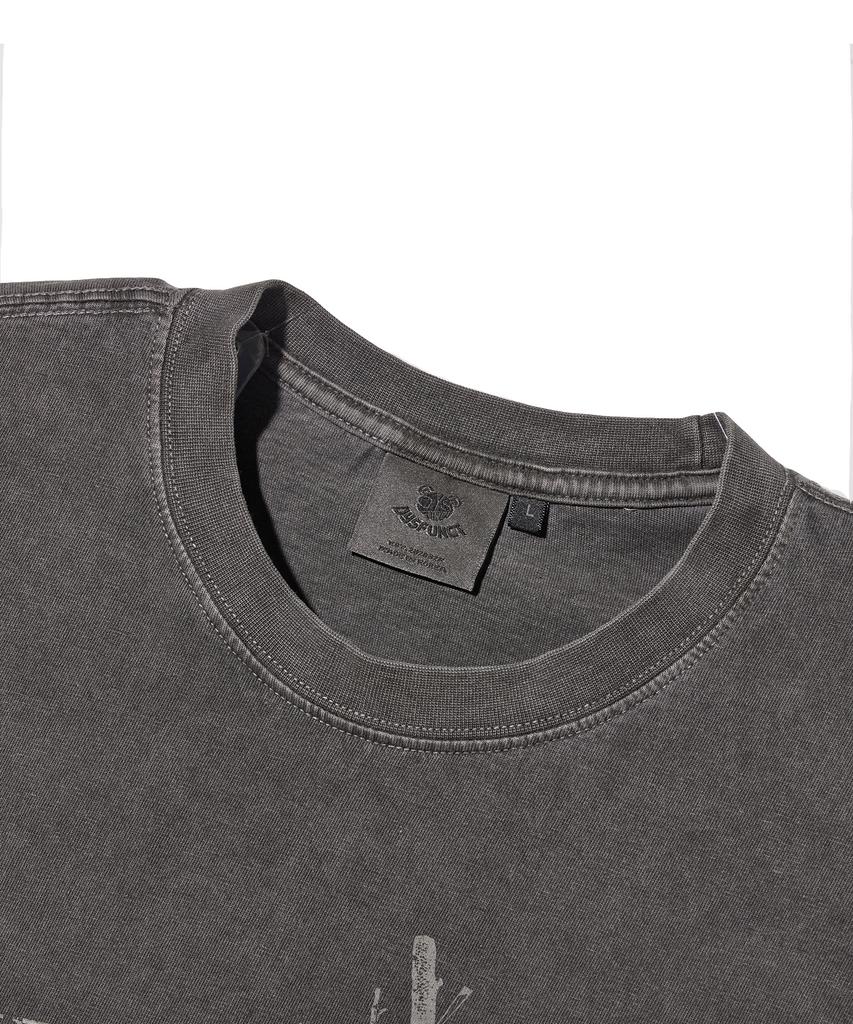 DYSFUNCT Dream Catcher Pigment T-Shirt (Charcoal)