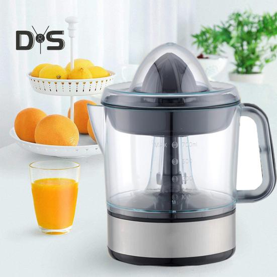 Elektrische Zitruspresse, Lebensmittelqualität, BPA-frei, 18.000 U/min, hohe Geschwindigkeit, leicht zu reinigen, transparent, automatische Orangenfrucht-Entsaftermaschine