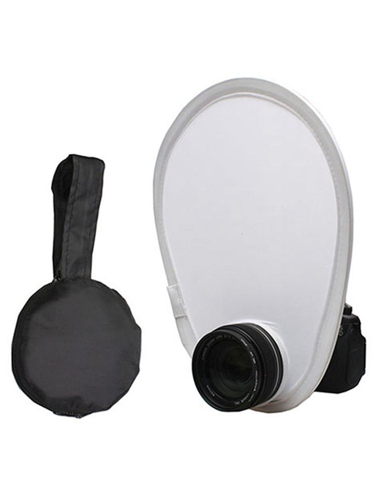 Photography Flash Lens Diffuser Reflector Flash Diffuser Softbox For DSLR Camera Lenses
