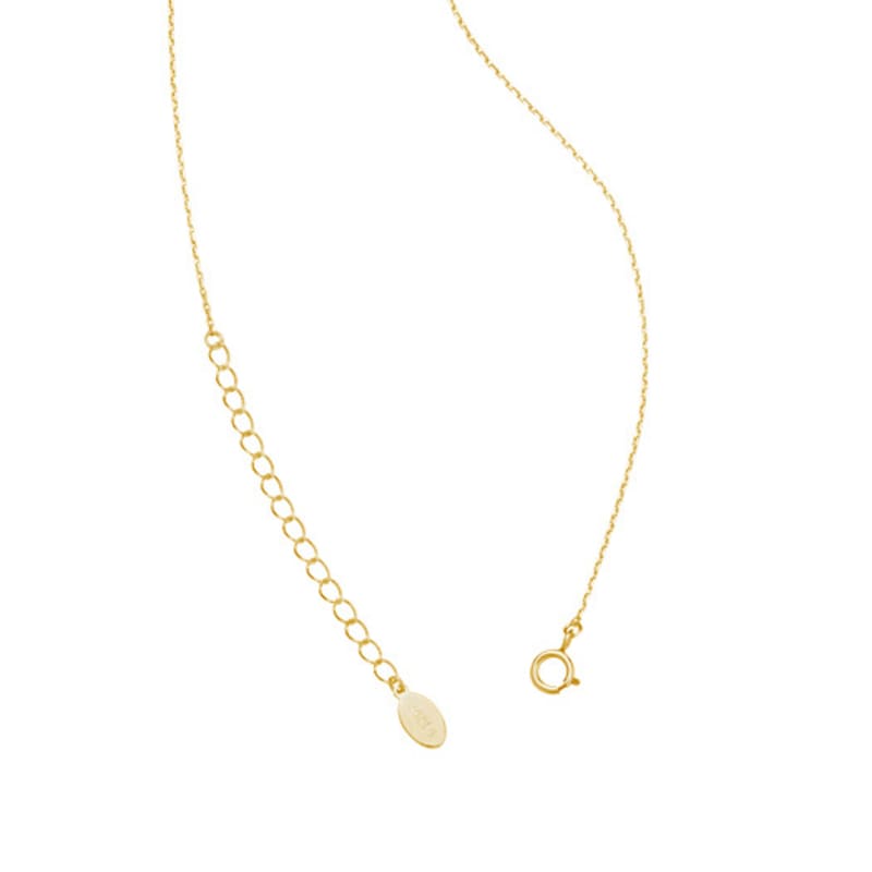 verte [925 silver] Un.silver.174 / simple ball necklace (long ver.)(gold)